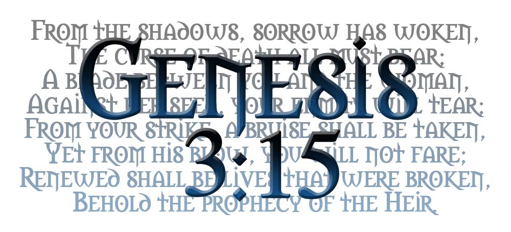 Genesis 3:15 with the prophecy of the heir